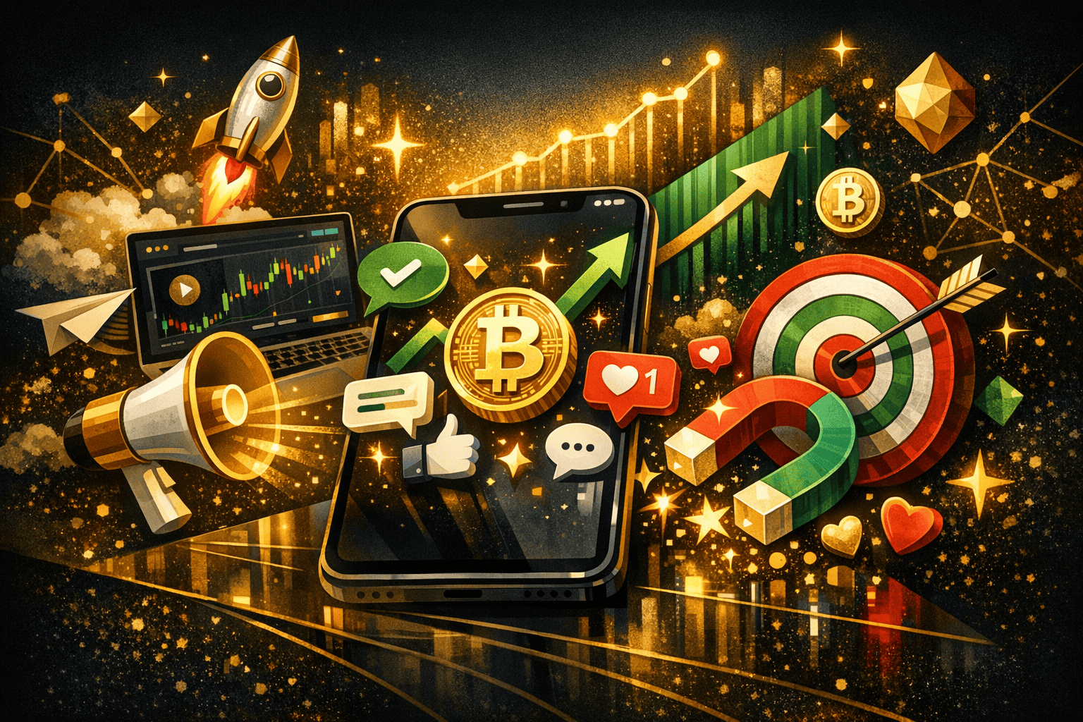 Boost Engagement on Your Crypto Page with Simple Steps