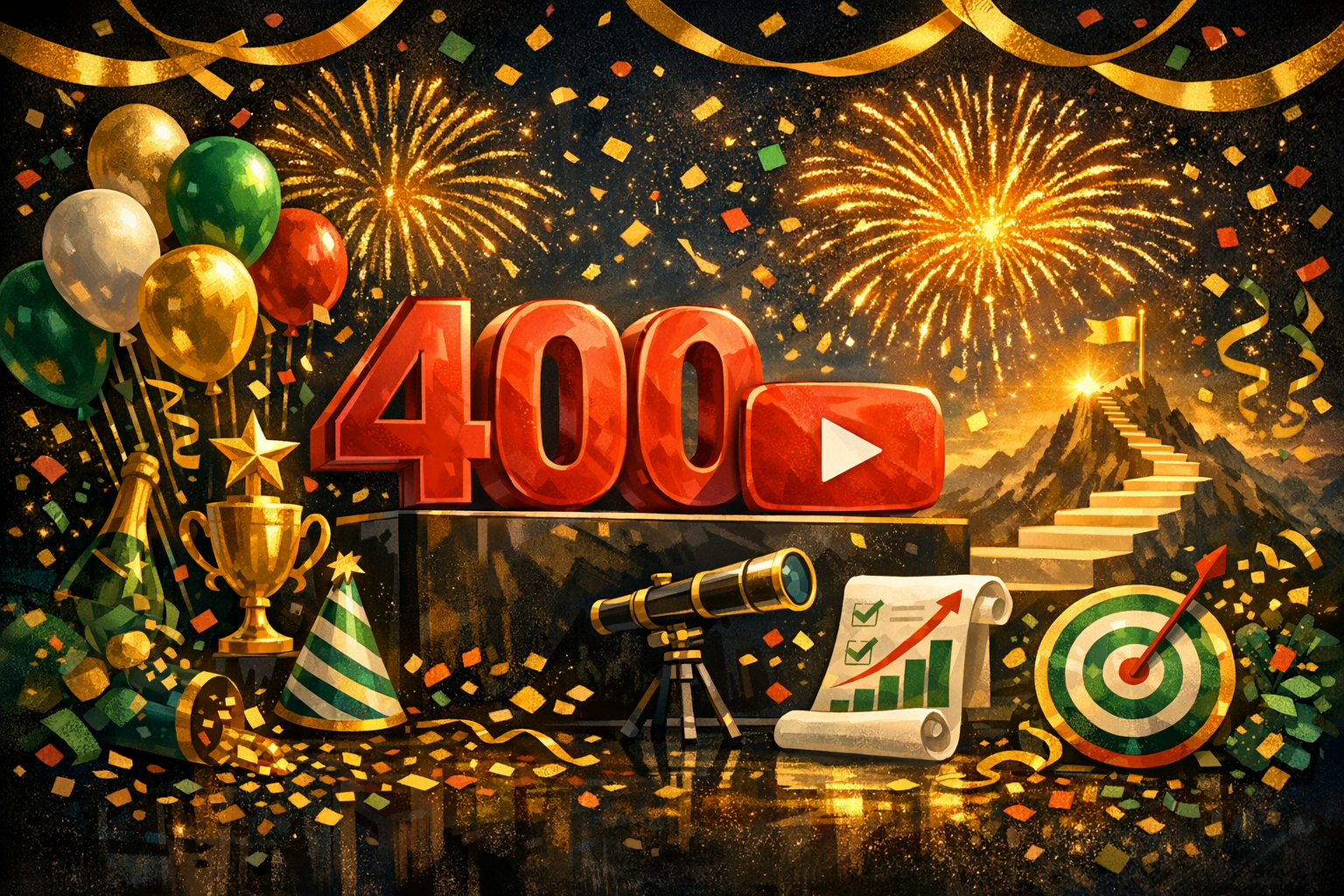 Reaching 400 YouTube Followers: Celebrate Your Growth and Secure the Next Milestone